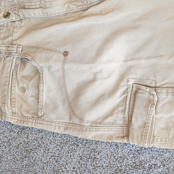 Roca Wear men's beige size 36 cargo pants - Picture 8 of 16